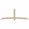 Ekena Millwork Bellingham Smooth Timber Gable Bracket, Douglas Fir, 108"W x 40"H x 3 1/2"D x 5 1/2"F, 9/12 Pitch GBW108X40X0406BEL00SDF - alternate 1